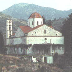 Historical Agros Village in Troodos Mountains of Cyprus