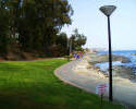The Limassol Seafront path that links from the ancient Amathus area right down to the old Limassol port