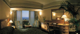 Deluxe Sea View Room at the Amathus Beach Hotel Limassol. Click to enlarge photograph