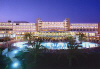 Athena beach hotel by night, click to enlarge this photograph