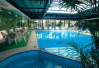 Swim in the cooler months too with this large indoor pool at the Atlantica Hotel Limassol