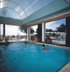 Indoor Swimming Pool at the Avenida Beach Hotel 3 star Limassol on the island of Cyprus, click to enlarge this photograph
