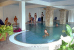 Indoor Swimming Pool at the Avlida Hotel in Paphos. Click to enlarge photograph