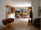 The lobby, reception of the Blue Crane Apts Lemesos