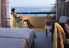 An example of a standard room at the Capo Bay Hotel