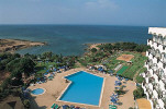 Crystal Springs Hotel, swimming pool and bay, click to enlarge this photograph