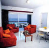 The Lounge are of apartments at the Eden Beach Hotel Apartments