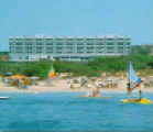 Florida Hotel in Ayia Napa, across the road from the Golden Sands of the Greican Bay area, click to enlarge