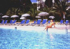 The Swimming Pool at the Golden Arches Hotel in Limassol, Cyprus