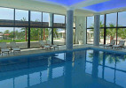 The indoor Swimming Pool at the Grecian Park Hotel, Cape Greco, Protaras