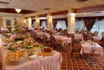 The Dining Room at the Kanika Pantheon Hotel Limassol.