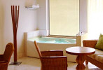 The Jacuzzi Cabana Royal Spa Room at the Le Meridien Hotel Limassol. Click to enlarge this photograph
