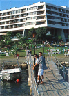 Le Meridien Hotel Limassol with its own pier, click to enlarge this photograph