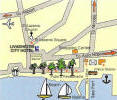 Click to enlarge this Location Map of the Livadhiotis City Hotel