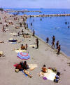The beach close to the Lordos Hotel Apts Limassol