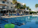 Enjoy a swim in the hotel pool or just relax in the sun