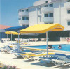 The Mandalena Apartments in Protaras. Relax by the pool or cool off with a swim