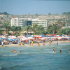 Margadina Hotel in Ayia Napa, clear blue sea, golden sands and sunshine, three good reasons to visit Cyprus, click on this photograph for a larger view