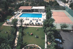 Marion Hotel Swimming Pool and Tennis Court. Click to enlarge this photograph
