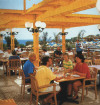 Melissi Beach Hotel Outdoor Restaurant, click to enlarge
