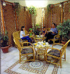 Petrou Bros Hotel Apartments sitting area, click to enlarge this photograph