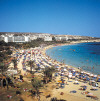 The Beach near the Stamatia Hotel in Ayia Napa. Click to enlarge this photograph